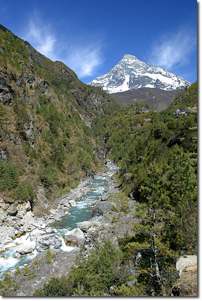 Everest Base Camp Trek, From Phakding to Namche Bazaar, Nepal