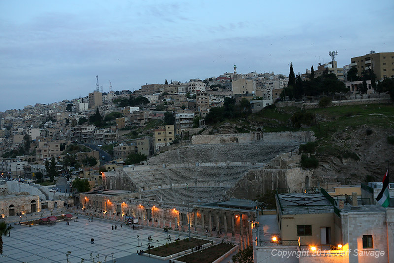 View from the Pasha Hotel - Amman, Jordan