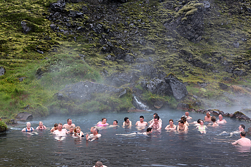 Hot Springs at Landmannalaugar Camp Site - - Laugavegur / Landmannalaugar Trek, Iceland