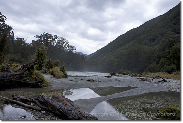 Milford Trek, New Zealand - Clinton River