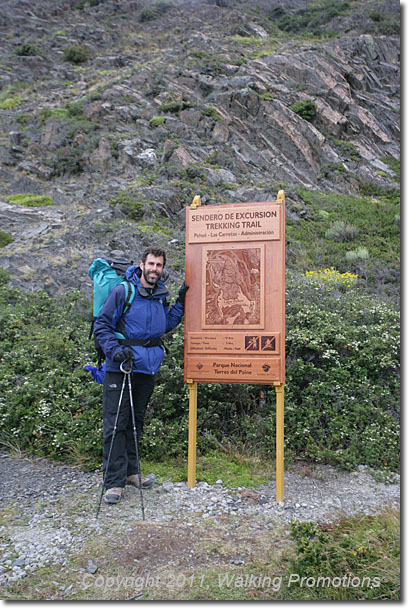 Torres del Paine Trek, Campamento Italiano, Patagonia, Chile