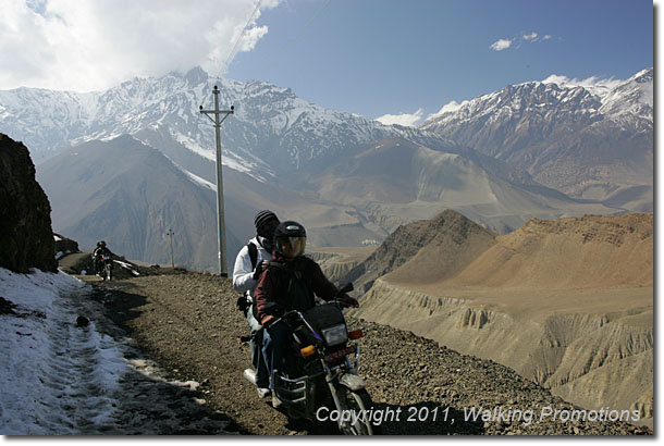 Annapurna Circuit Trek,Headed to Jomson, Nepal