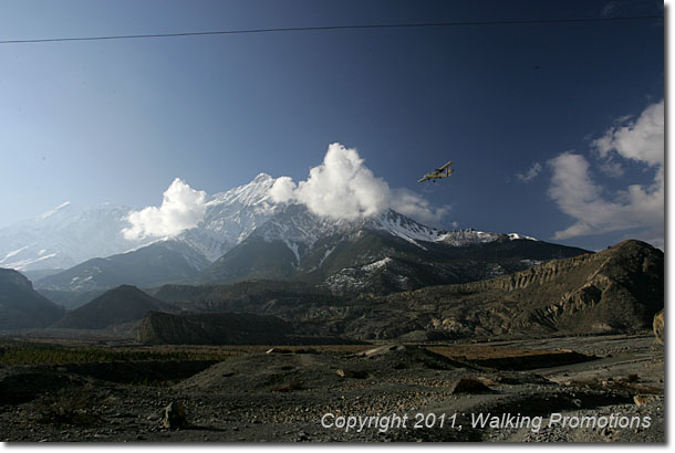 Annapurna Circuit Trek,Headed to Jomson, Nepal