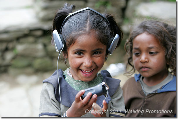 Annpurna Circuit Trek, Ghandruk Child, Nepal