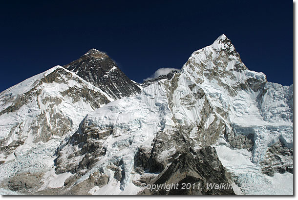 Everest Base Camp Trek, View of Everest from Kala Pattar, Nepal