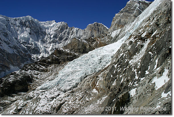 Everest Base Camp Trek, Khumbu Ice Falls - Porters, Nepal