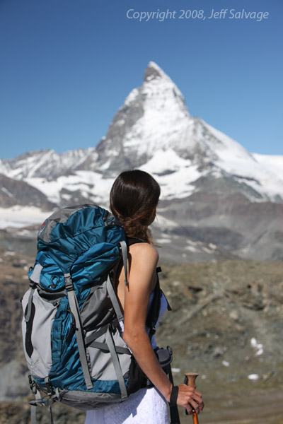 Zermatt Matterhorn Wedding Dress