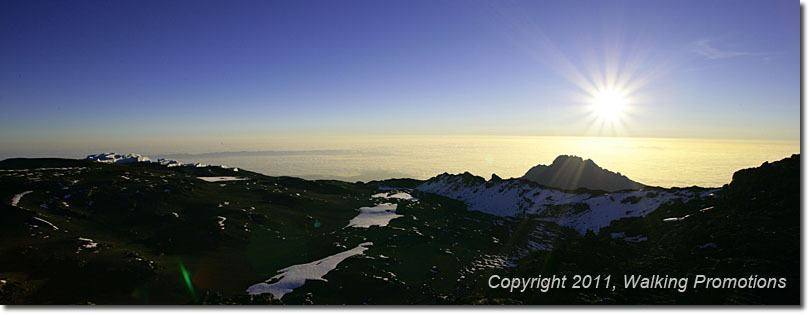 Mt. Kilimanjaro, Sunrise on the Summit, Tanzania