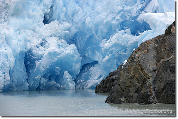 Torres del Paine, Glacier Grey Day Hike, Patagonia, Chile